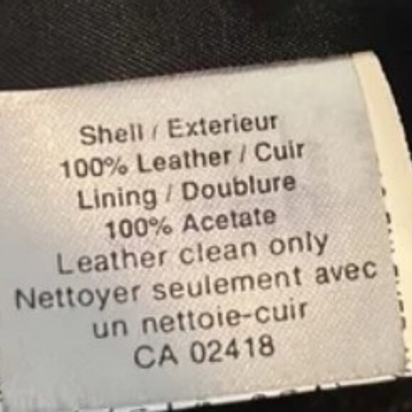 ID. Collection leather jacket size 4 - Picture 6 of 6